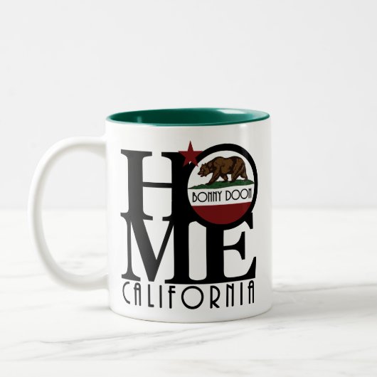 HOME Bonny Doon California 11oz Tweekleurige Koffiemok (Links)