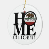 HOME Bonny Doon Californië Keramisch Ornament (Links)