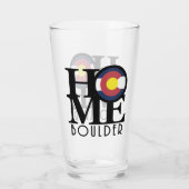 HOME Boulder Colorado Glas (Achterkant)