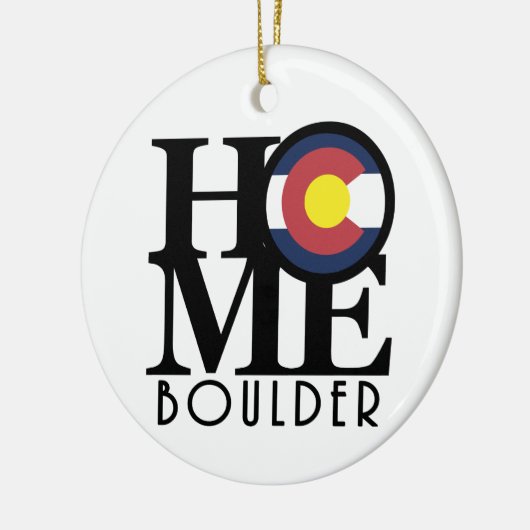 HOME Boulder Colorado Ornament (Links)