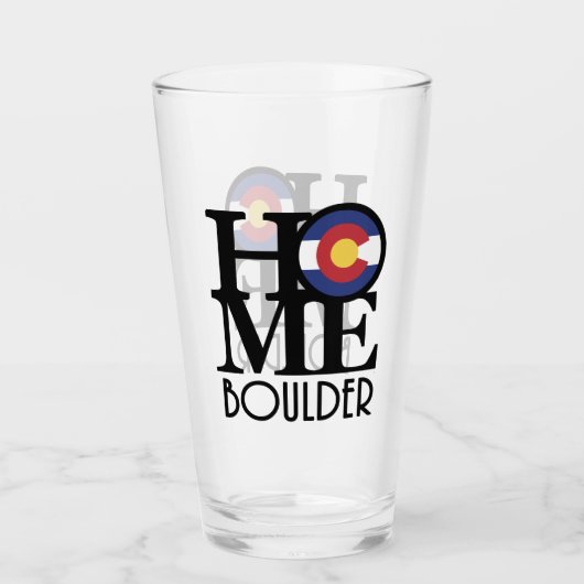HOME Boulder Colorao Glas (Voorkant)