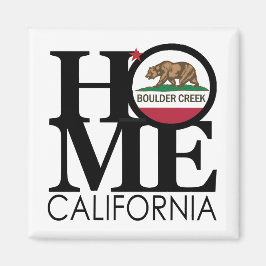 HOME Boulder Creek California Magneet
