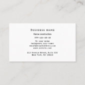 Home Bouw Timmerhout visitekaartje (Achterkant)