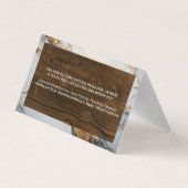 Home Bouwen Bouwgereedschappen | Hout | Marmer Visitekaartje (Achterkant)