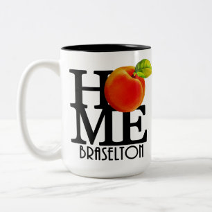 HOME Braselton Georgia 15oz Tweekleurige Koffiemok