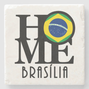 HOME Brasília Stenen Onderzetter