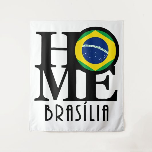 HOME Brasilia Wandkleed (Voorkant)