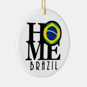 HOME Brazilië Keramisch Ornament (Rechts)