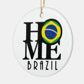 HOME Brazilië Keramisch Ornament (Links)