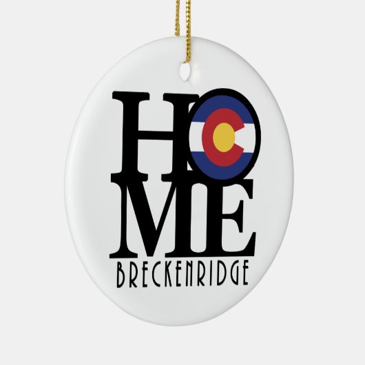 HOME Breckenridge Keramisch Ornament (Rechts)