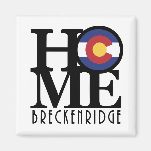 HOME Breckenridge Magneet (Voorkant)