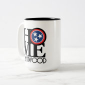 HOME Brentwood TN 15oz Tweekleurige Koffiemok (Voorkant links)