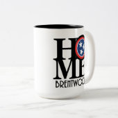HOME Brentwood TN 15oz Tweekleurige Koffiemok (Voorkant rechts)