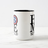 HOME Brentwood TN 15oz Tweekleurige Koffiemok (Center)