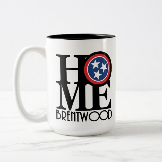 HOME Brentwood TN 15oz Tweekleurige Koffiemok (Links)