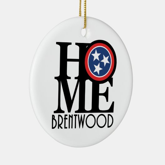 HOME Brentwood TN Keramisch Ornament (Rechts)