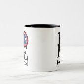 HOME Brentwood Tweekleurige Koffiemok (Center)