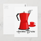 Home Brew Briefkaart (Voorkant / Achterkant)