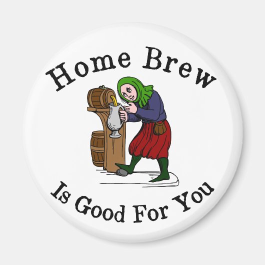 Home Brew is goed voor jou Magneet (Voorkant)
