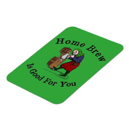 Home Brew is goed voor jou Magneet (Linkerzijde)