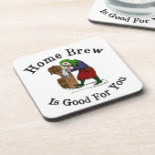 Home Brew is goed voor jou Onderzetter (Linkerzijde)