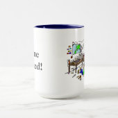 Home Brewed Funny Ham Radio Shack Mok (Midden)