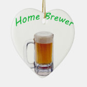 Home Brewer Keramisch Ornament (Rechts)