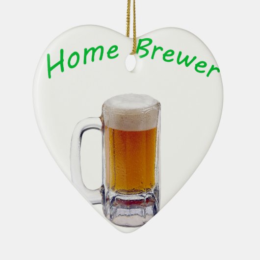 Home Brewer Keramisch Ornament (Rechts)