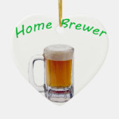 Home Brewer Keramisch Ornament (Voorkant)