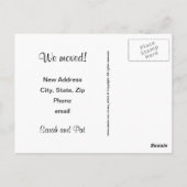 Home-Briefkaart Briefkaart (Achterkant)