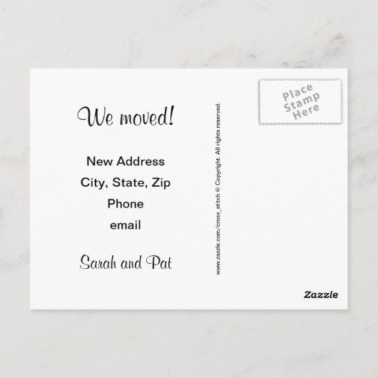 Home-Briefkaart Briefkaart (Achterkant)