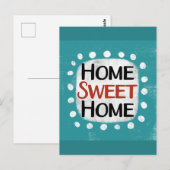 Home-Briefkaart Briefkaart (Voorkant / Achterkant)