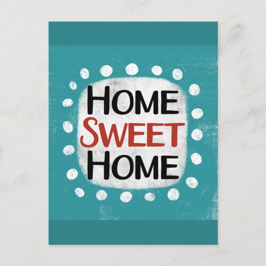 Home-Briefkaart Briefkaart (Voorkant)