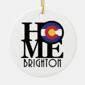 HOME Brighton Colorado Keramisch Ornament (Voorkant)