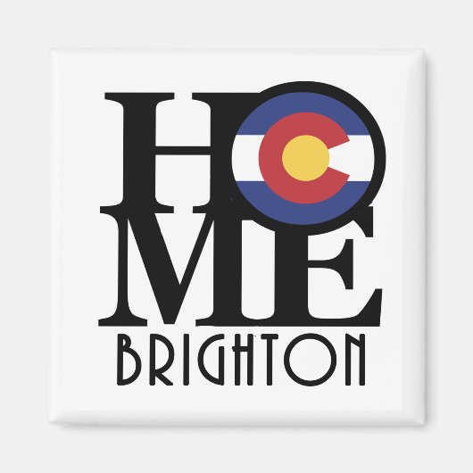 HOME Brighton Colorado Magneet (Voorkant)