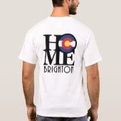 HOME Brighton Colorado T-shirt (Achterkant)
