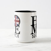 HOME Brighton England 15oz Tweekleurige Koffiemok (Center)