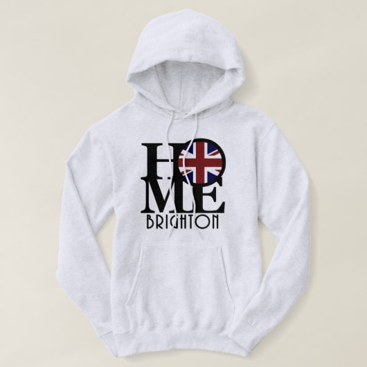 HOME Brighton England Hoodie (Design voorkant)