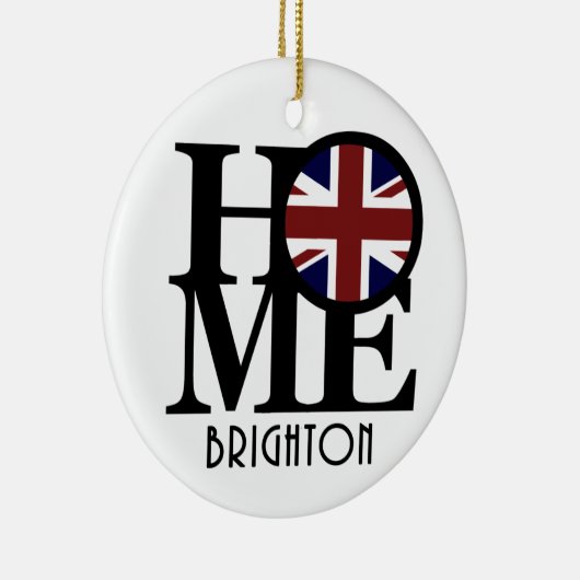 HOME Brighton England Keramisch Ornament (Rechts)