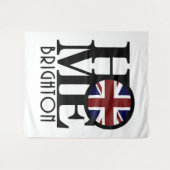 HOME Brighton England Wandkleed (Voorkant (horizontaal))