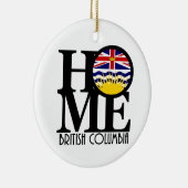 HOME British Columbia Keramisch Ornament (Rechts)