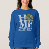 HOME Broken Arrow Oklahoma (witte tekst) Trui (Voorkant)