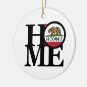 HOME Brookdale CA Keramisch Ornament (Links)