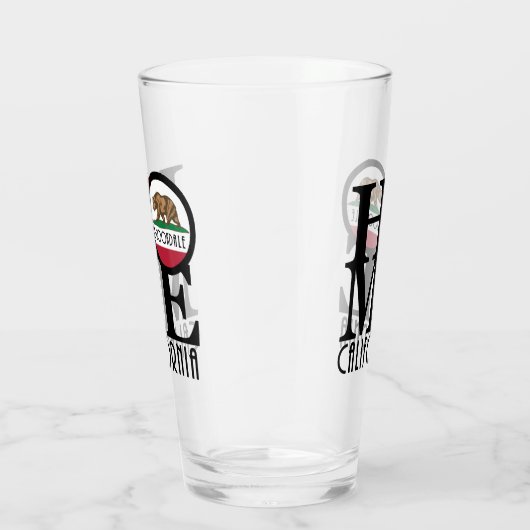 HOME Brookdale California Glas (Rechts)