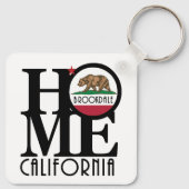 HOME Brookdale California Sleutelhanger (Achterkant)