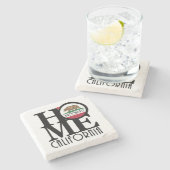 HOME Brookdale California Stenen Onderzetter (Zijkant)