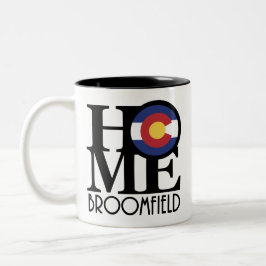 HOME Broomfield Colorado 11oz Tweekleurige Koffiemok