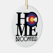 HOME Broomfield Colorado Keramisch Ornament (Rechts)