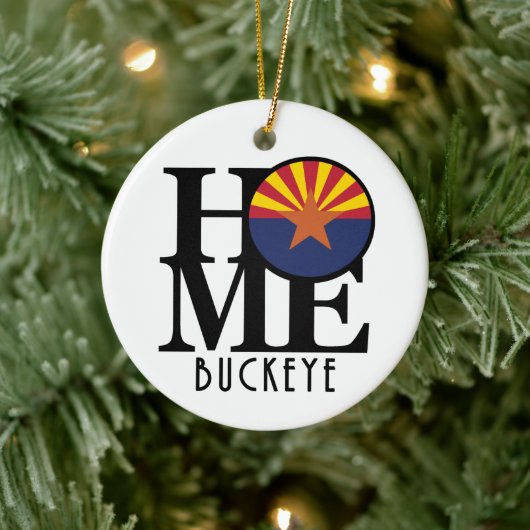 HOME Buckeye Arizona Keramisch Ornament (Boom)