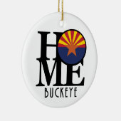 HOME Buckeye Arizona Keramisch Ornament (Rechts)